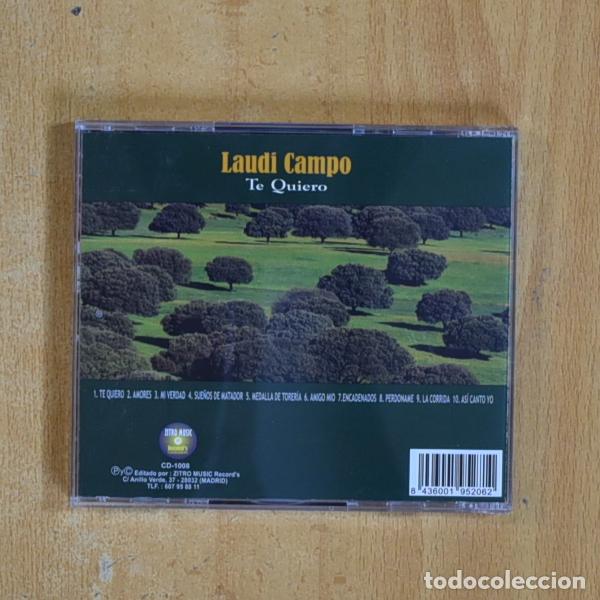CDs de m&uacute;sica: LAUDI CAMPO - TE QUIERO - CD - Foto 2
