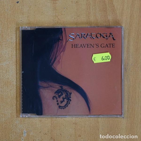 CDs de m&uacute;sica: SARATOGA - HEAVENS GATE - CD SINGLE - Foto 1