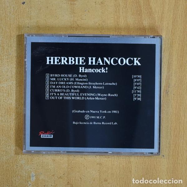 CDs de m&uacute;sica: HERBIE HANCOCK - HANCOCK - CD - Foto 2