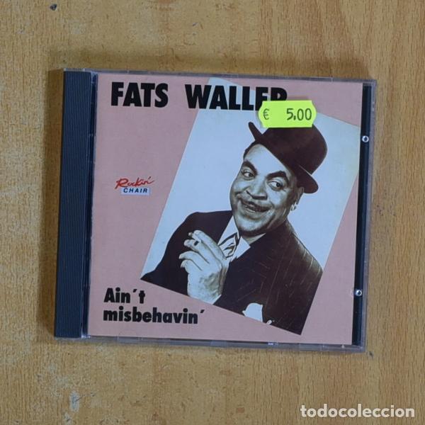 CDs de m&uacute;sica: FATS WALLER - AINT MISBEHAVIN - CD - Foto 1