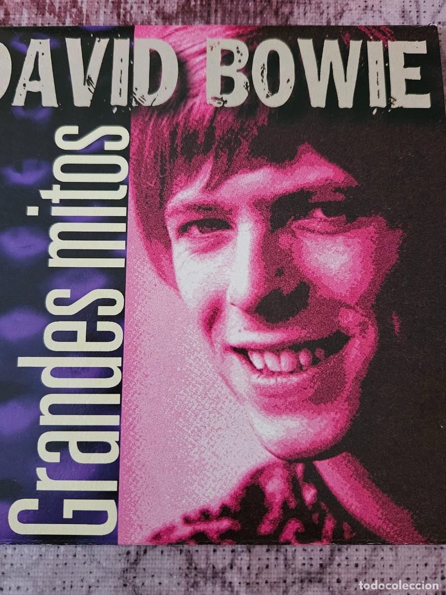 CDs de m&uacute;sica: CD David Bowie De La Colecci&oacute;n Grande Mitos, Del A&ntilde;o 2000. - Foto 2