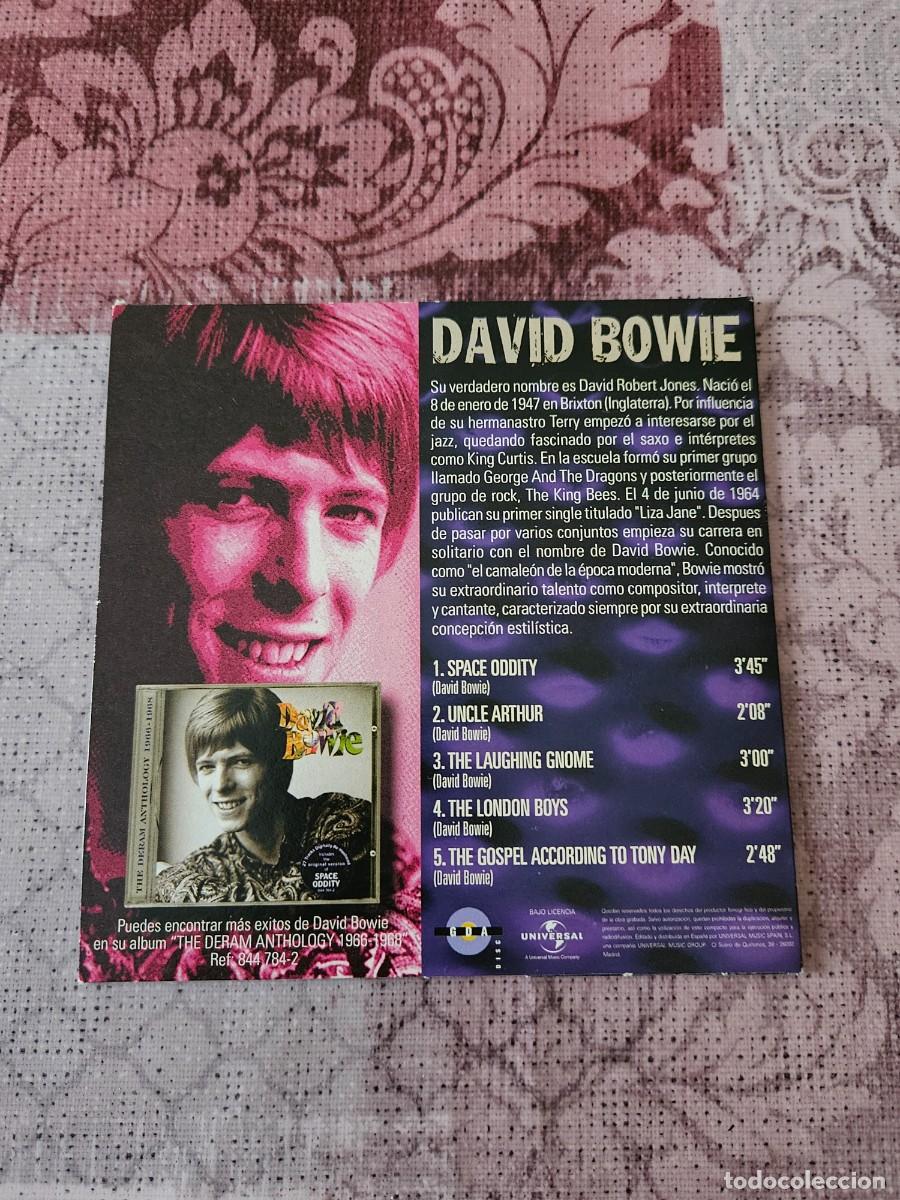 CDs de m&uacute;sica: CD David Bowie De La Colecci&oacute;n Grande Mitos, Del A&ntilde;o 2000. - Foto 3
