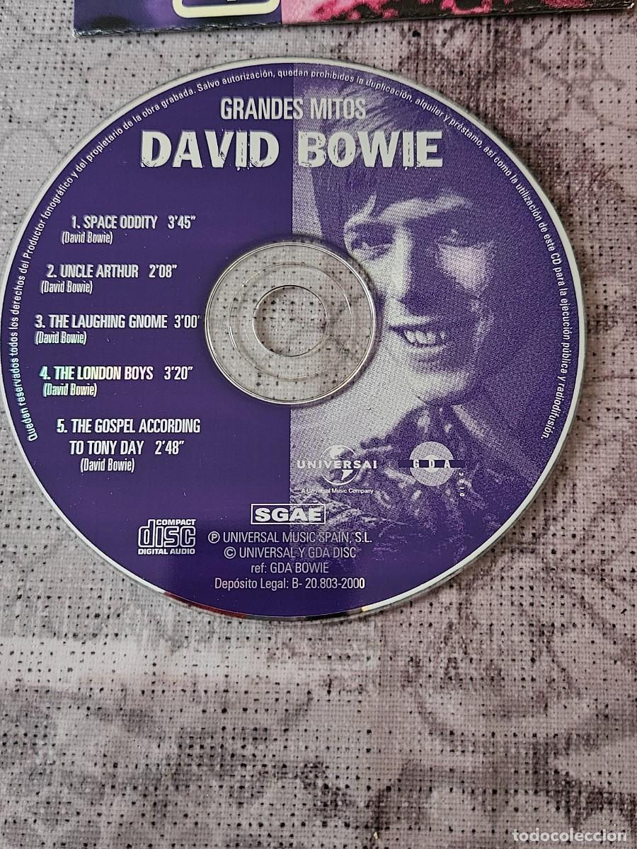 CDs de m&uacute;sica: CD David Bowie De La Colecci&oacute;n Grande Mitos, Del A&ntilde;o 2000. - Foto 7
