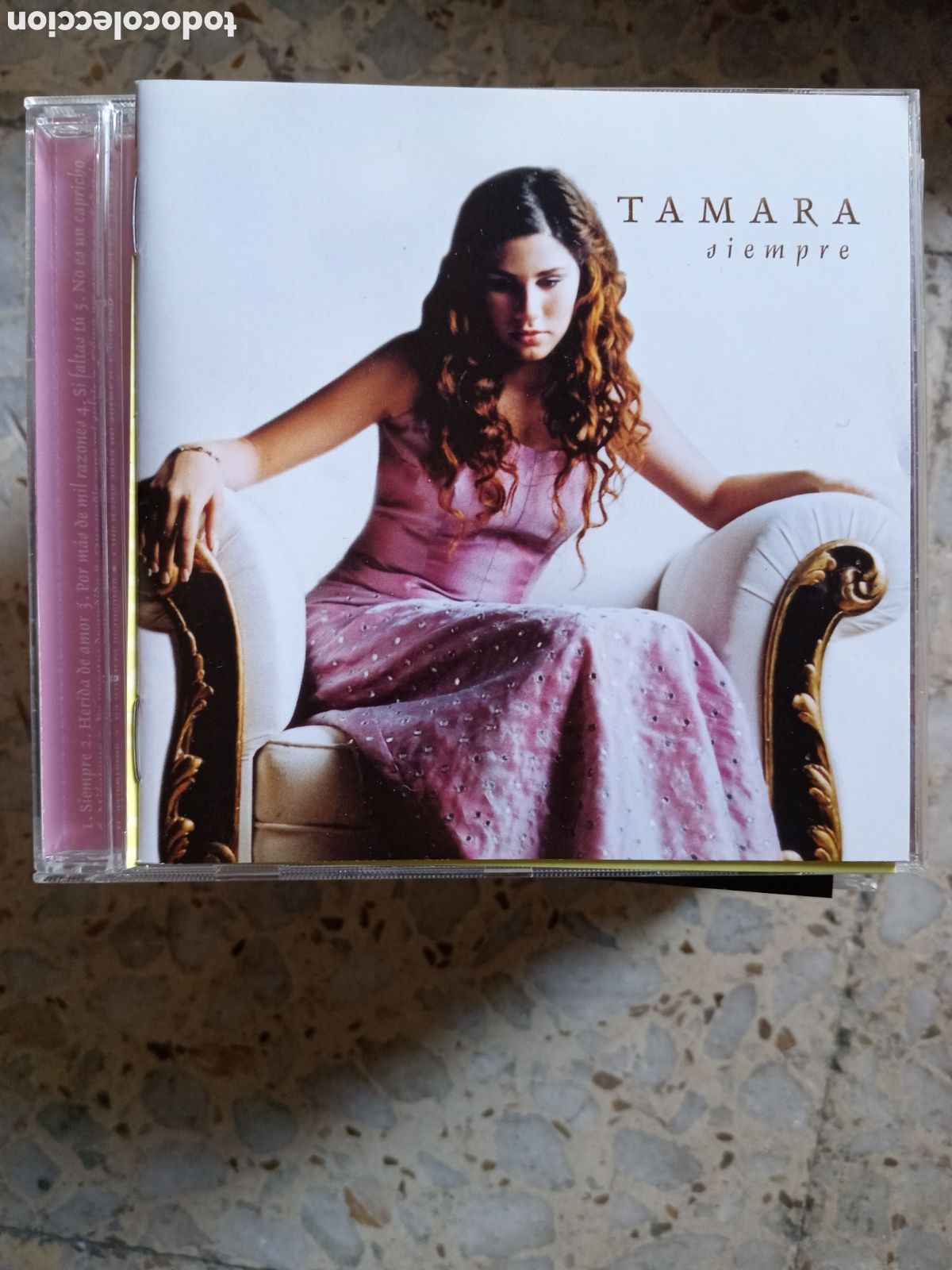 CDs de m&uacute;sica: CD TAMARA SIEMPRE 10 TEMAS MUXXIC 2001 - Foto 1
