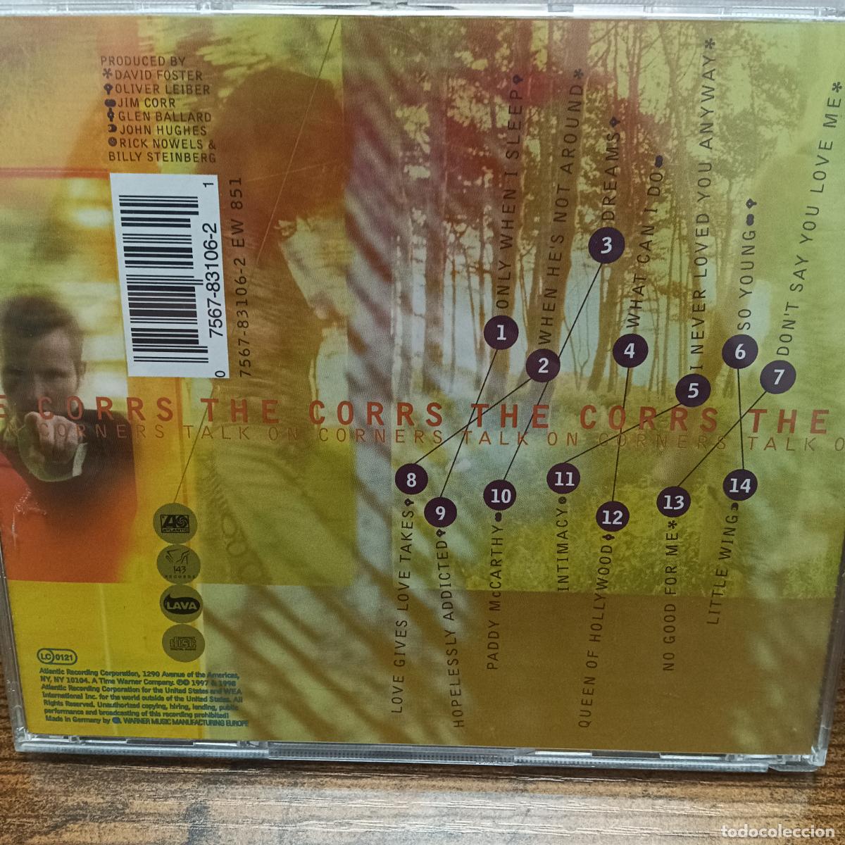 CDs de m&uacute;sica: THE CORRS, TALK ON CORNERS. CD - Foto 2