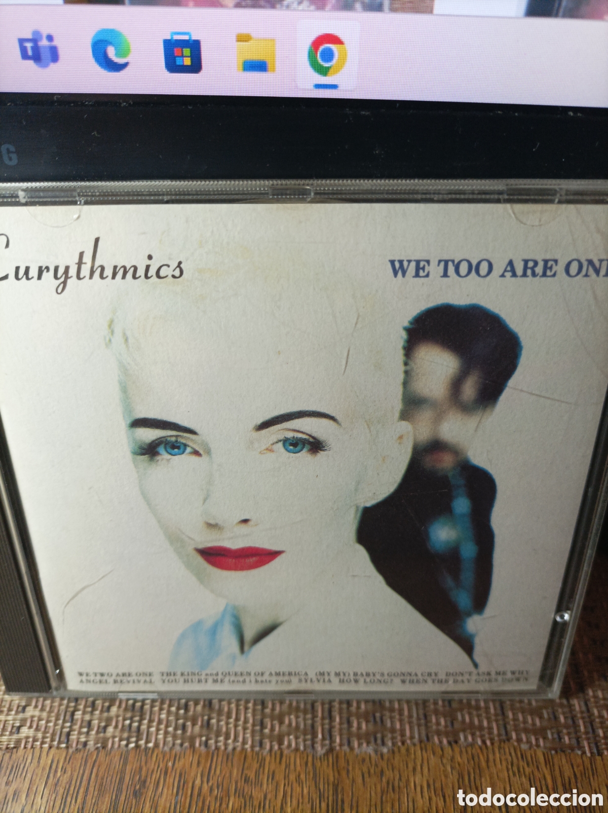CDs de m&uacute;sica: Eurythmics. We too are one. Cd - Foto 1