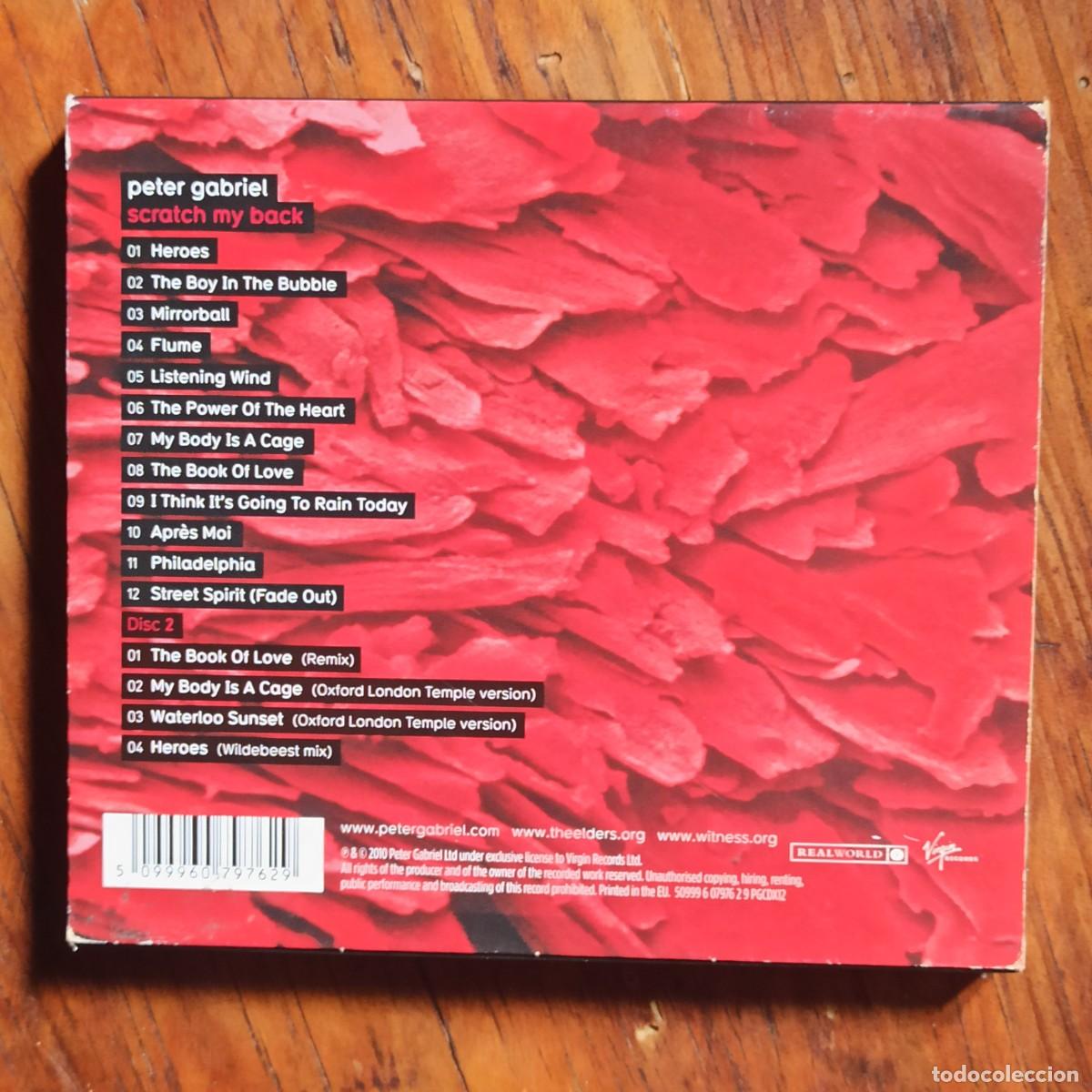 CDs de m&uacute;sica: CD Peter Gabriel &ndash; Scratch My Back - Foto 2