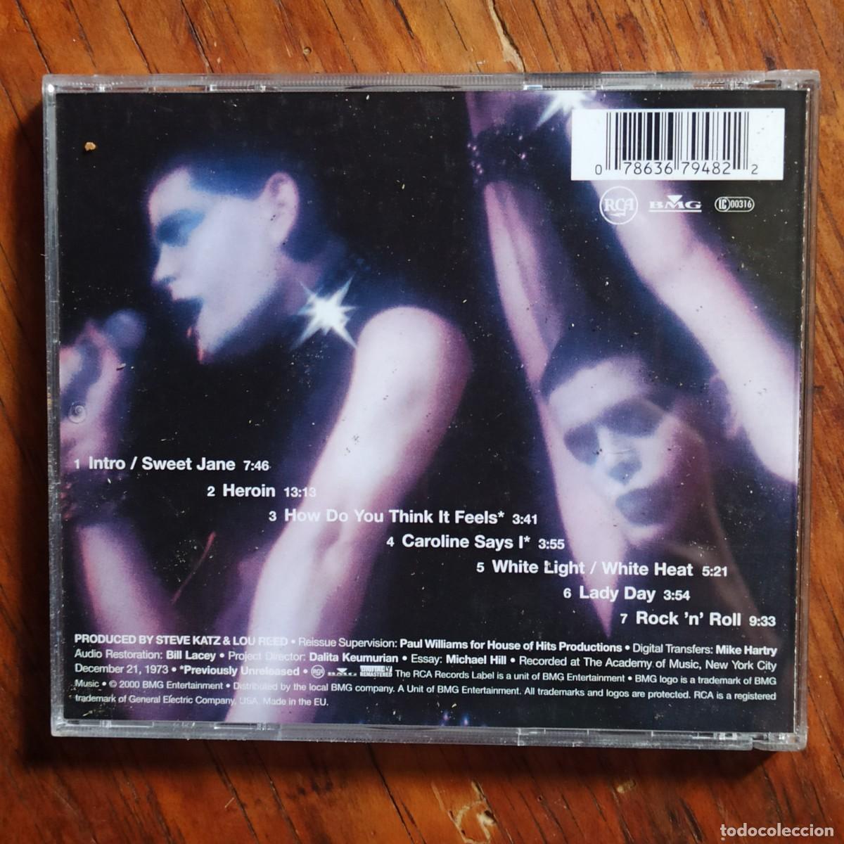 CDs de m&uacute;sica: CD Lou Reed &ndash; Rock N Roll Animal - Foto 2