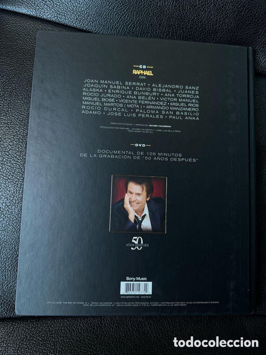 CDs de m&uacute;sica: Raphael 50 a&ntilde;os despu&eacute;s - Foto 2