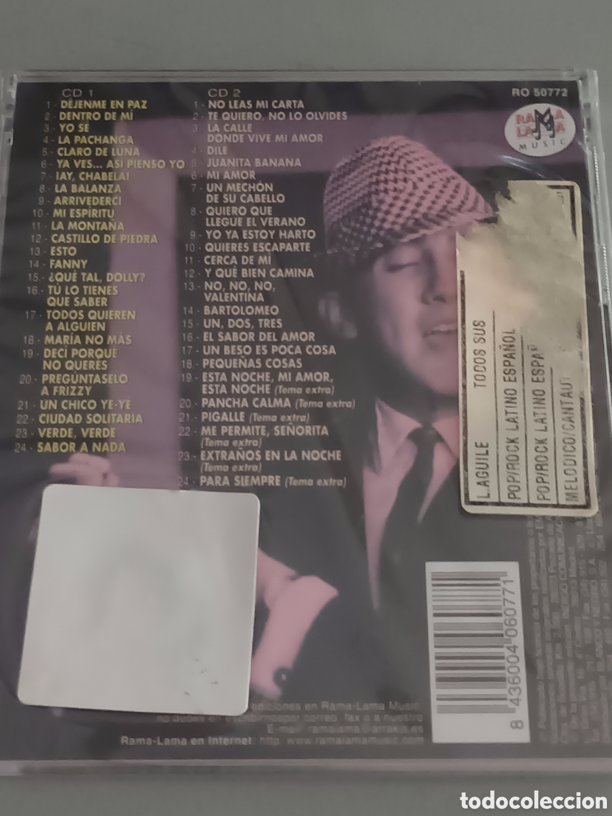 CDs de m&uacute;sica: Luis aguile 2cds precintado nuevo - Foto 2