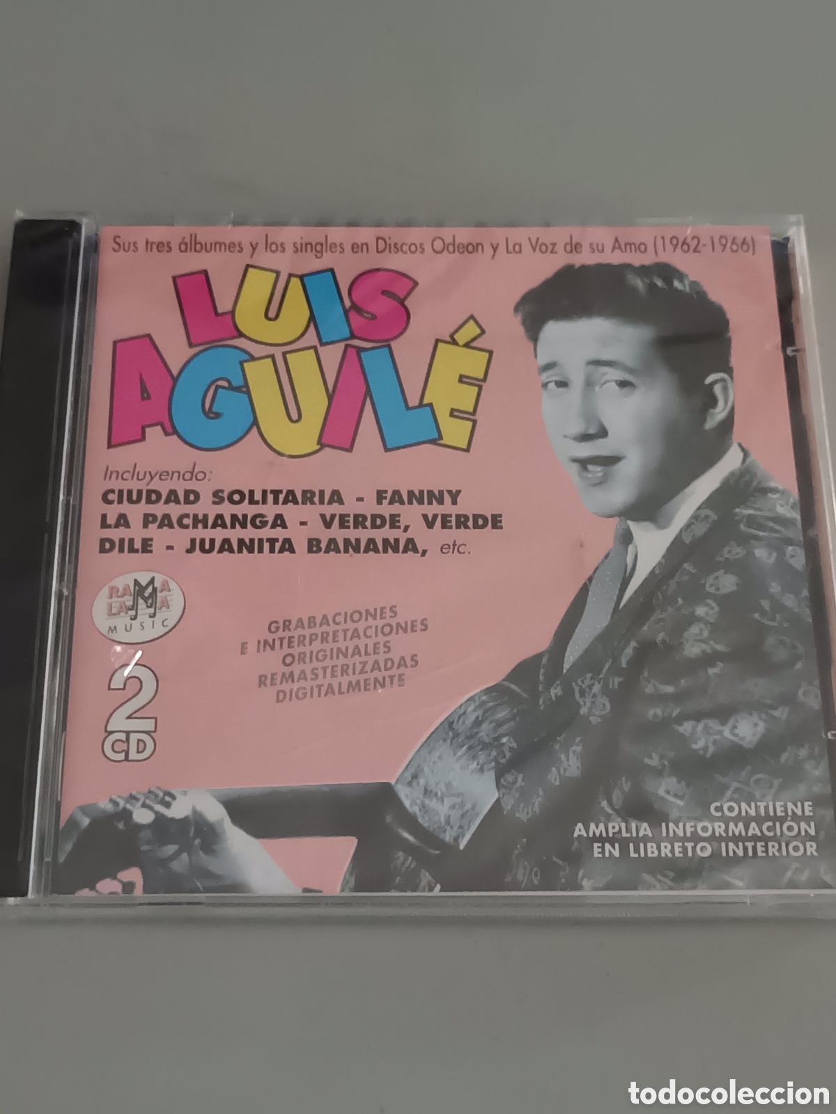 CDs de m&uacute;sica: Luis aguile 2cds precintado nuevo - Foto 1