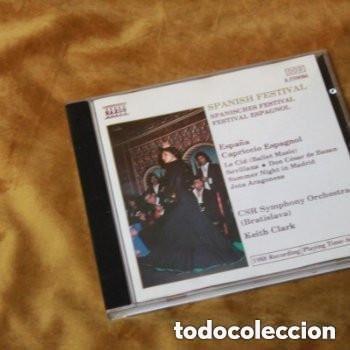 CDs de m&uacute;sica: Spanish festival, Capriccio espagnol. CD. DDD. Pacific music, 1988. Edici&oacute;n Alemania.