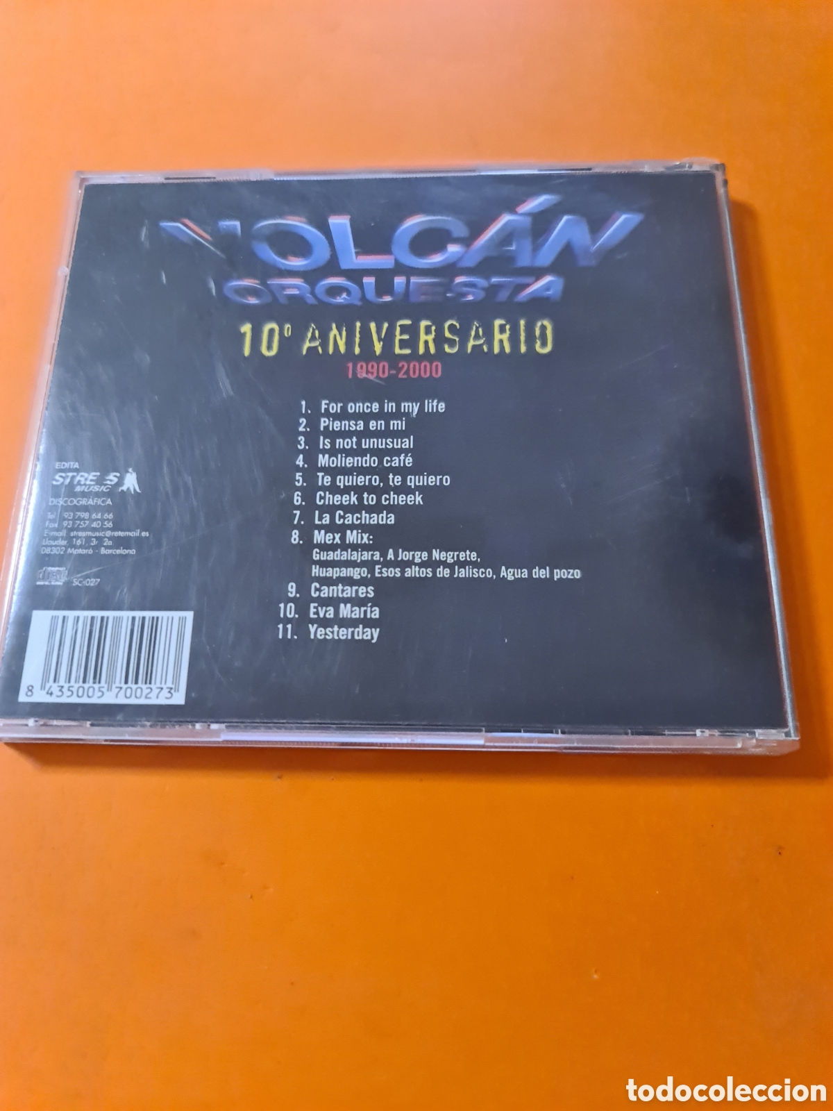 CDs de m&uacute;sica: CD, Volc&aacute;n, Orquesta. - Foto 5