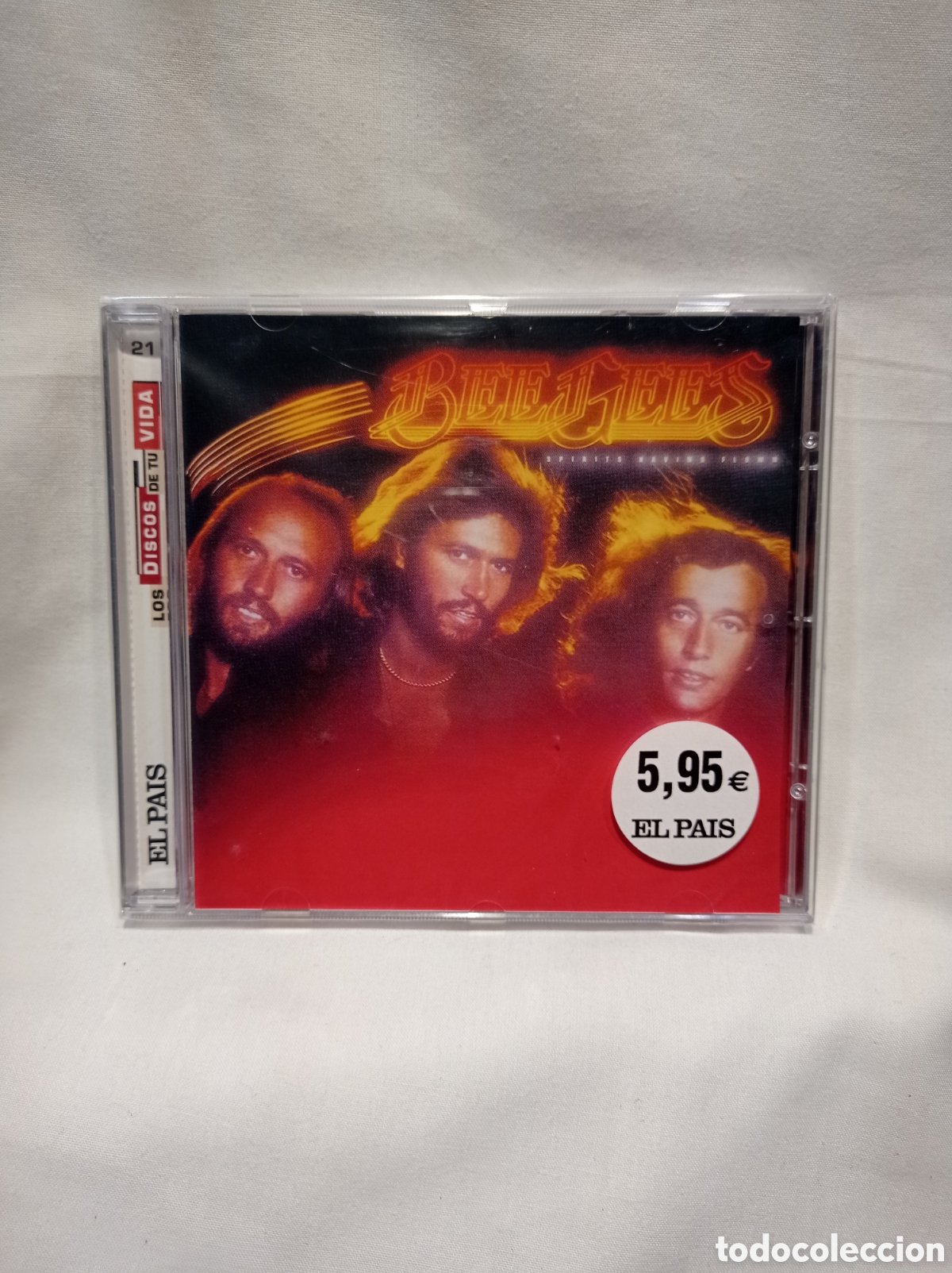 CDs de m&uacute;sica: CD BEE GEES. SPIRITS HAVING FLOWN. PRECINTADO - Foto 1