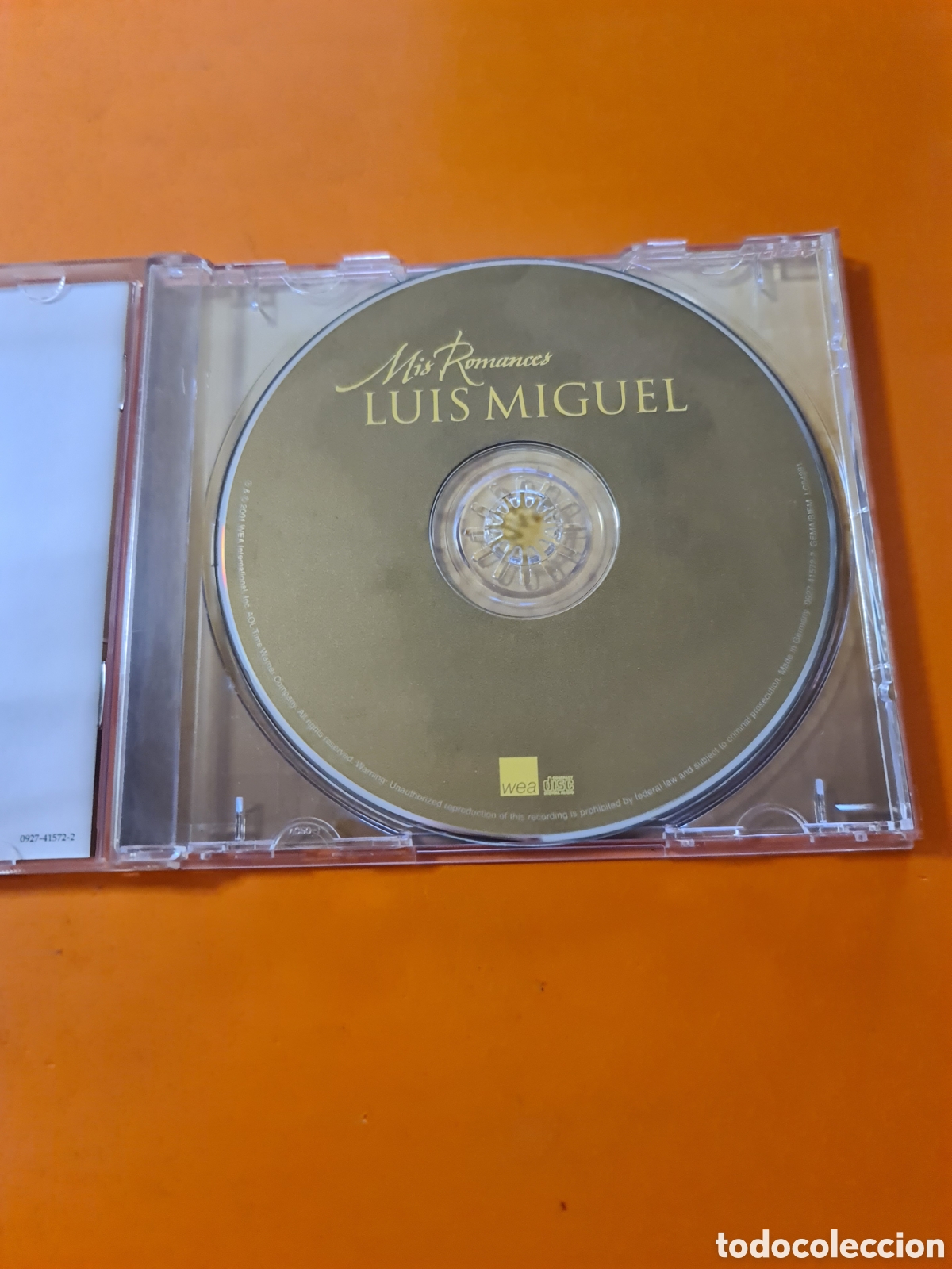 CDs de m&uacute;sica: CD, LUIS MIGUEL, MIS ROMANCES. - Foto 2
