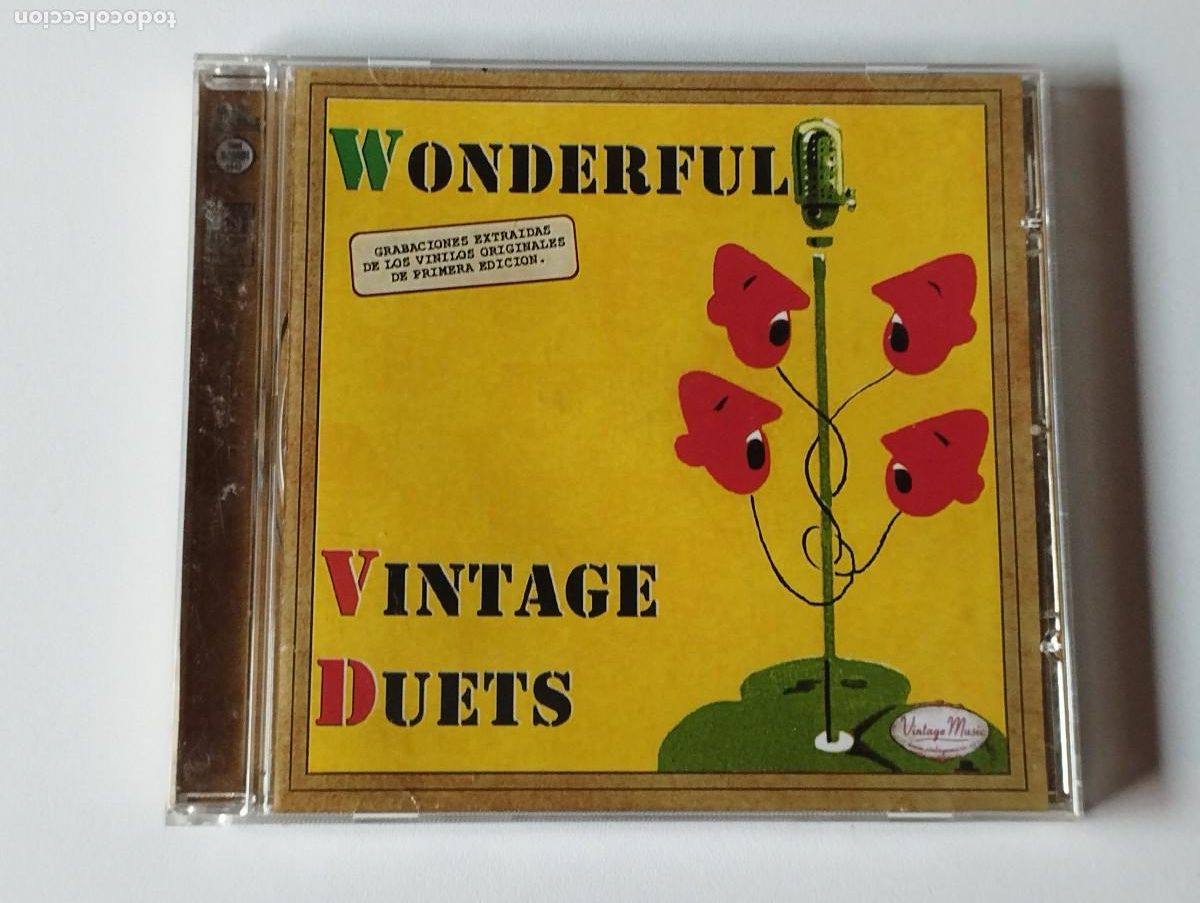 CDs de m&uacute;sica: CD VINTAGE DUETC WONDERFUL - Foto 1