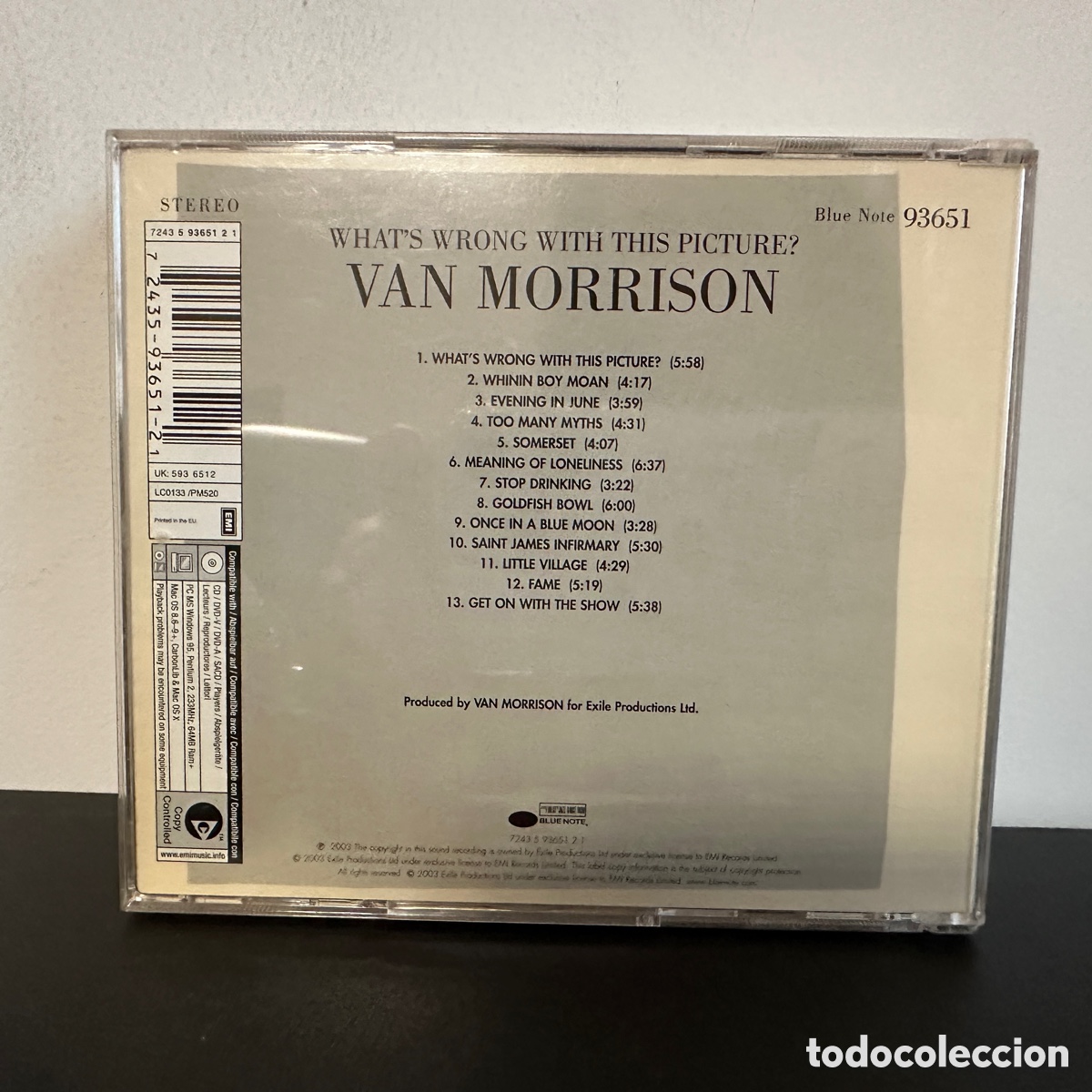 CDs de m&uacute;sica: Van Morrison - Whats Wrong With This Picture? (CD) - Foto 2