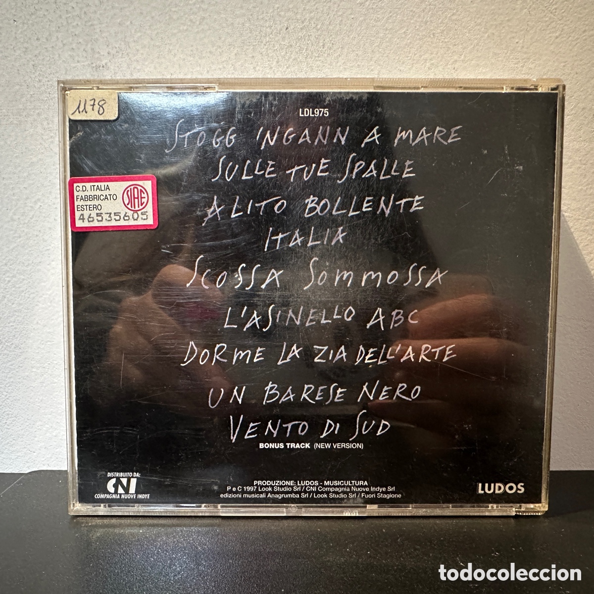 CDs de m&uacute;sica: Addosso Agli Scalini - Scossa Sommossa (CD) - Foto 2