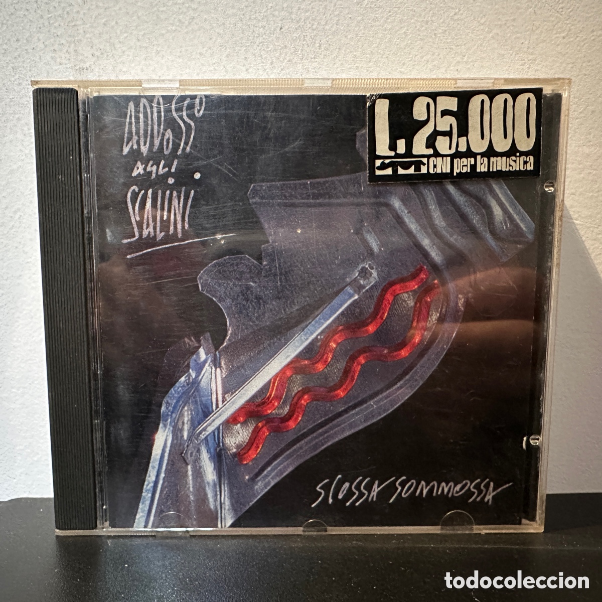 CDs de m&uacute;sica: Addosso Agli Scalini - Scossa Sommossa (CD) - Foto 1