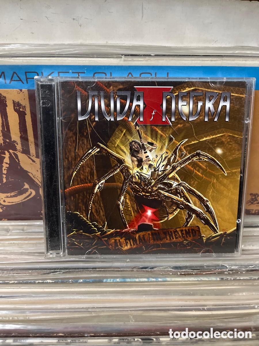 CDs de m&uacute;sica: Viuda negra al final in the end 2 cds - Foto 1