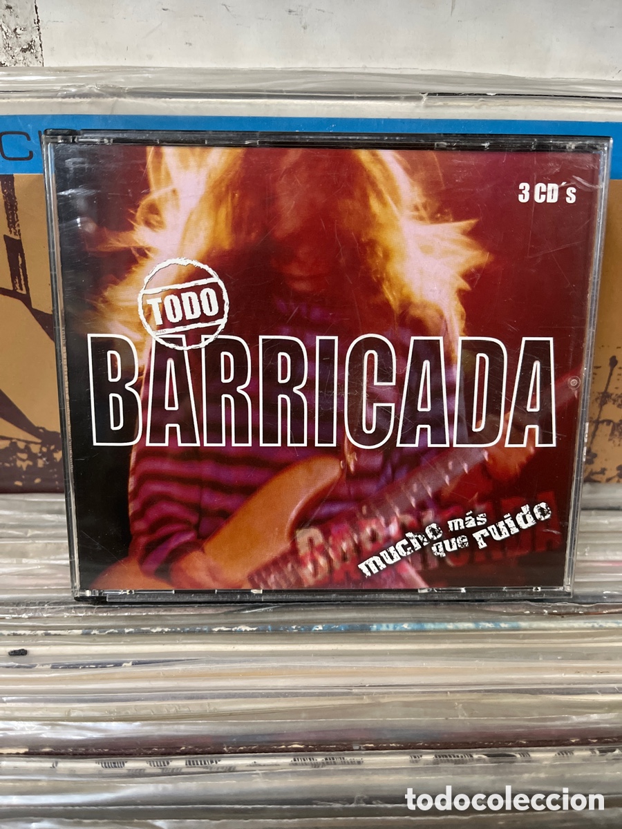 CDs de m&uacute;sica: Todo barricada mucho mas que ruido 3 cds - Foto 1