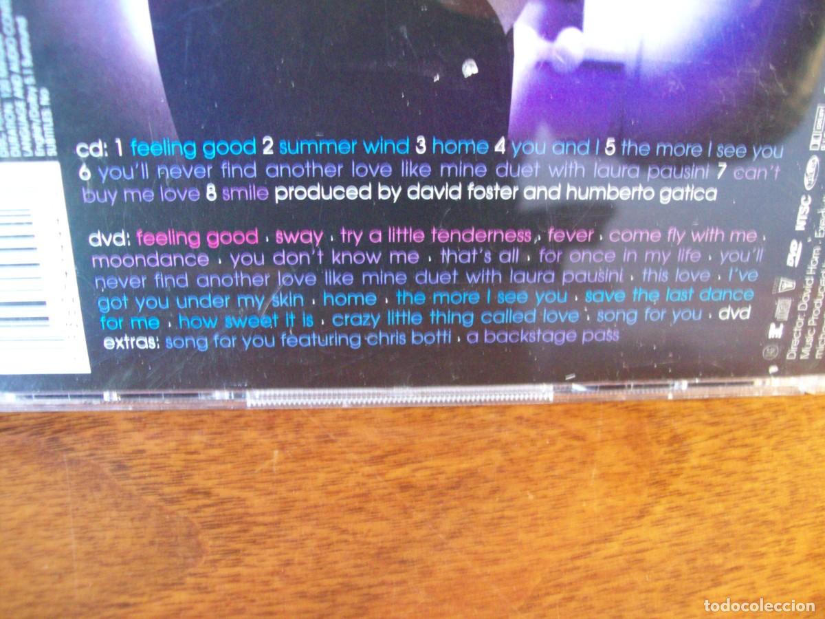CDs de m&uacute;sica: MICHAEL BUBLE - CAUGHT IN THE ACT - CD + DVD COMO NUEVOS - Foto 2