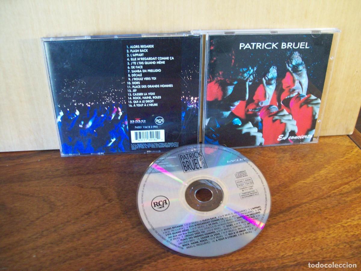 CDs de m&uacute;sica: PATRICK BRUEL - EN CONCIERTO DIRECTO - CD - Foto 1