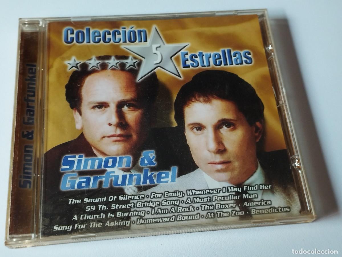 CDs de m&uacute;sica: CD COLECCION 5 ESTRELLAS SIMON & GARFUNKEL - Foto 1