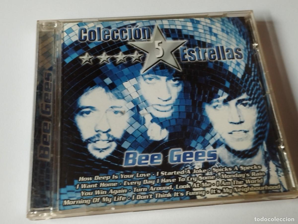 CDs de m&uacute;sica: CD COLECCION 5 ESTRELLAS BEE GEES - Foto 1