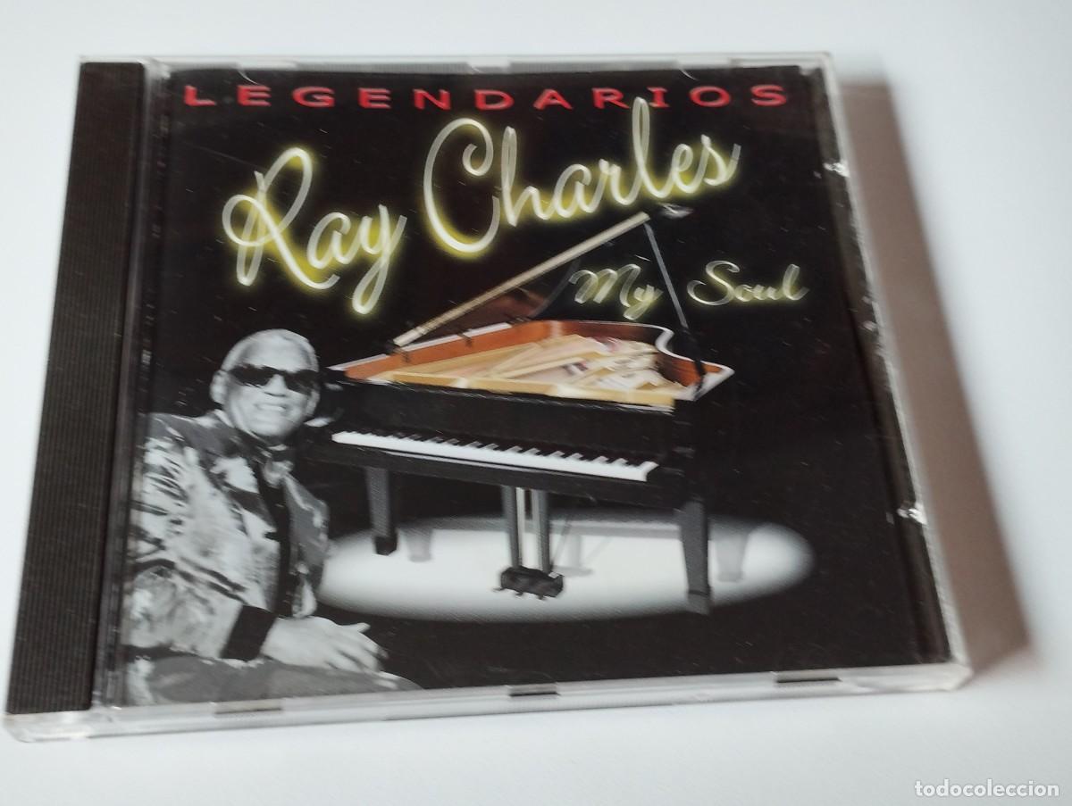 CDs de m&uacute;sica: CD LEGENDARIOS RAY CHARLES - Foto 1