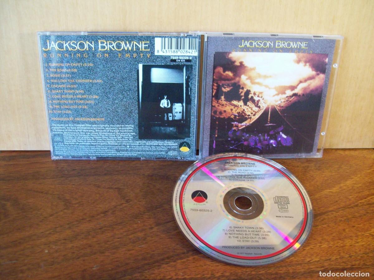 CDs de m&uacute;sica: JACKSON BROWNE - BURNNING OM EMPTY - CD - Foto 1