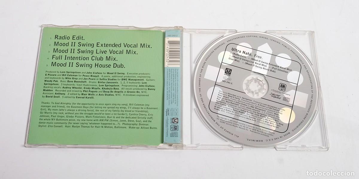 CDs de m&uacute;sica: Ultra Nat&eacute;. Free. 1997 - Foto 2