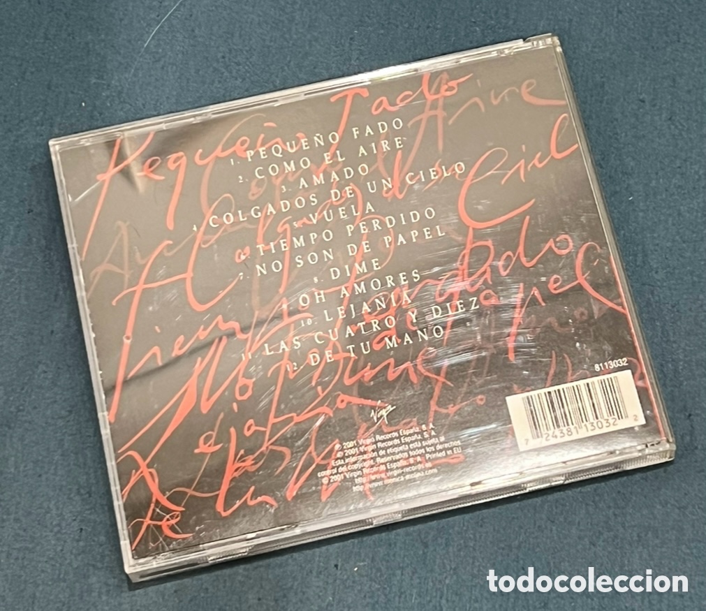 CDs de m&uacute;sica: CD. M&oacute;nica Molina. &ldquo;Vuela&rdquo;. 2001. - Foto 2