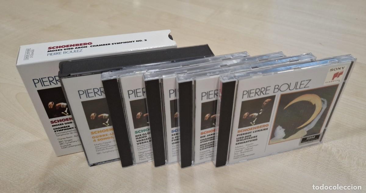 CDs de m&uacute;sica: ARNOLD SCHOENBERG: LOTE DE 8 CD (Dirige: Pierre Boulez) - Foto 2