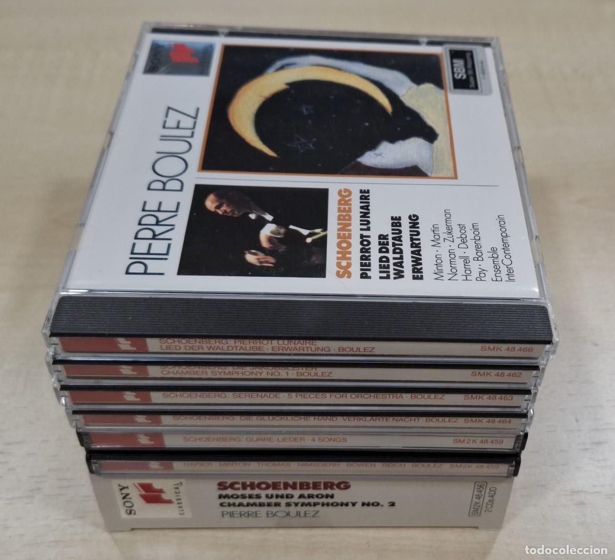 CDs de m&uacute;sica: ARNOLD SCHOENBERG: LOTE DE 8 CD (Dirige: Pierre Boulez) - Foto 3