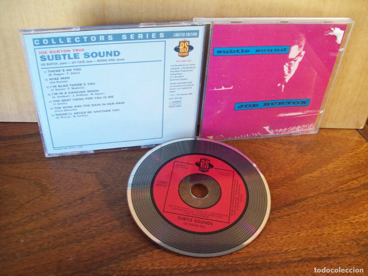 CDs de M&uacute;sica: JOE BURTON TRIO - SUBTLE SOUND - CD COLLECTORS SERIES LIMITED EDICION