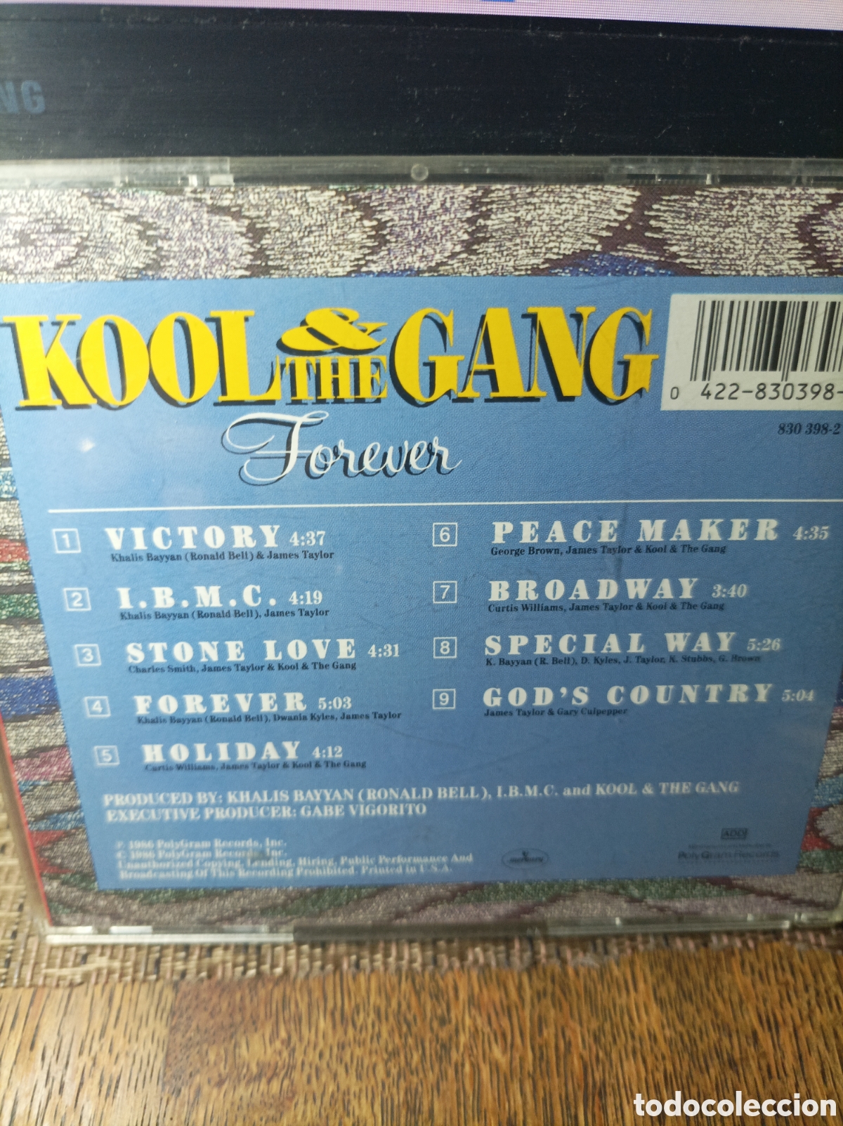 CDs de m&uacute;sica: Kool & the gang. Forever. Cd. - Foto 2