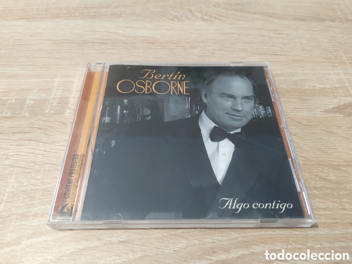 CDs de m&uacute;sica: CD BERT&Iacute;N OSBORNE. ALGO CONTIGO. - Foto 1