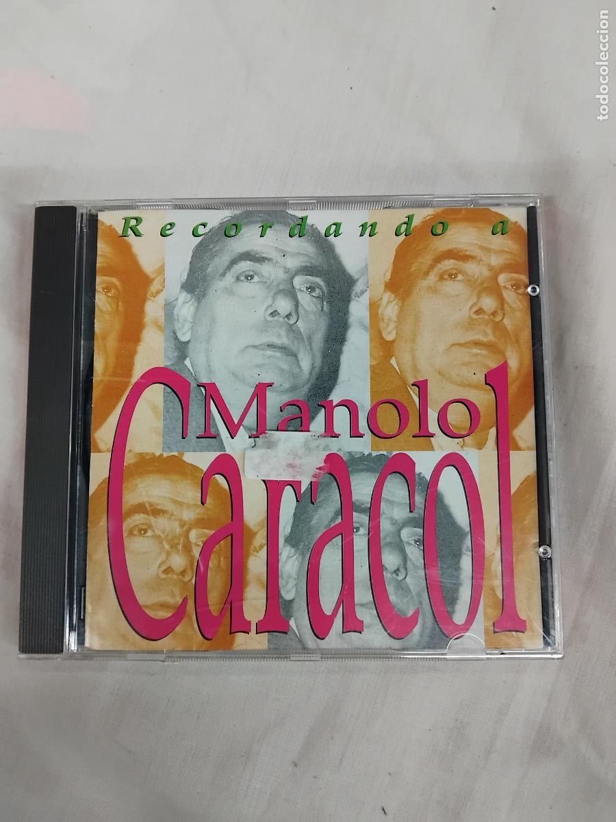 CDs de m&uacute;sica: CD - RECORDANDO A MANOLO CARACOL - Foto 1