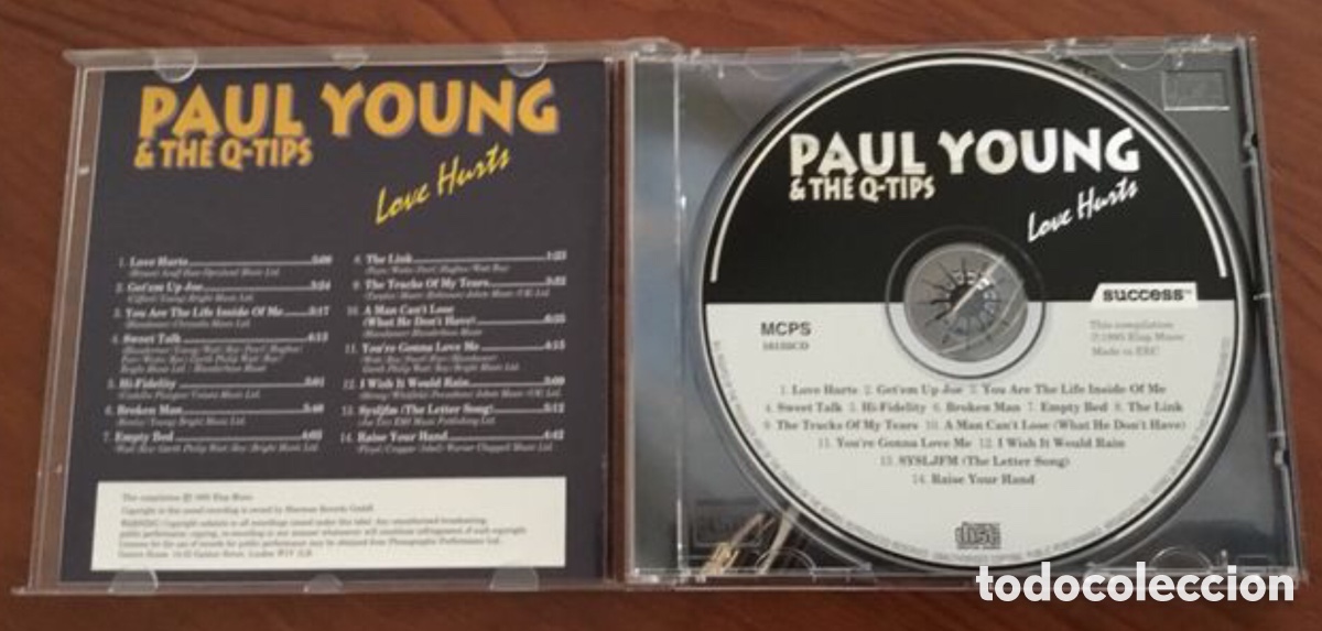 CDs de m&uacute;sica: Cd Paul Young & The Q- Tips - Foto 2