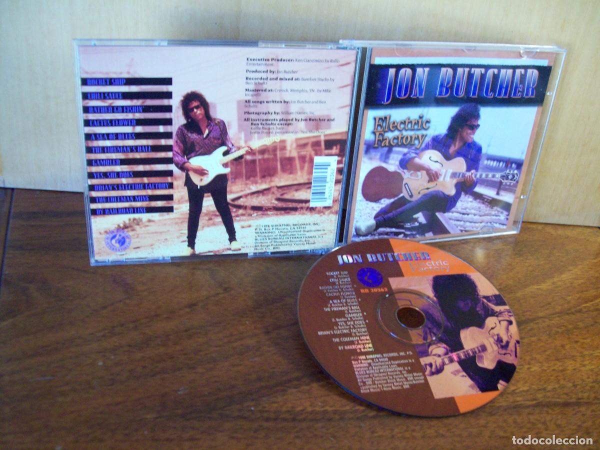 CDs de m&uacute;sica: JON BUTCHER - ELECTRIC FACTORY - CD - Foto 1
