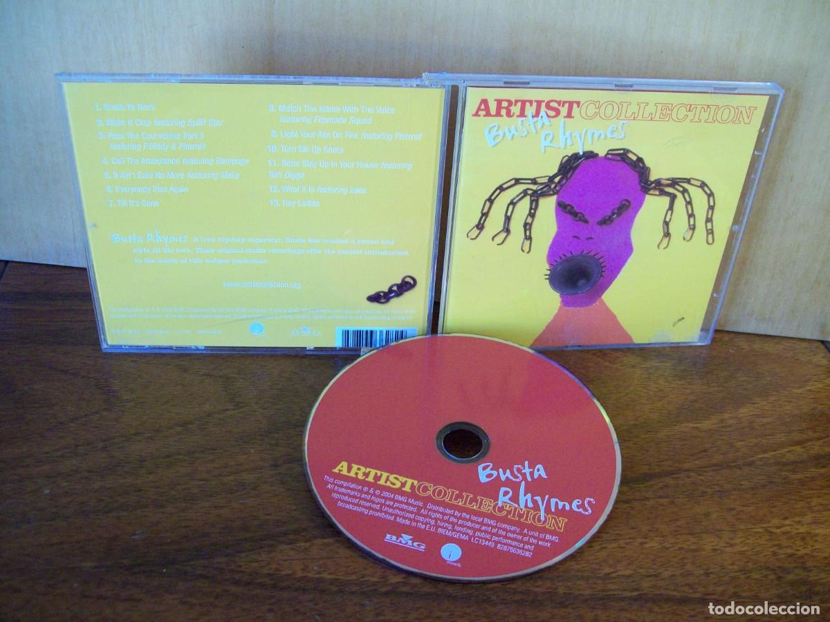 CDs de m&uacute;sica: BUSTA RHYMES - ARTIST COLLECTION - CD FABRICADO EN E.U. - Foto 1