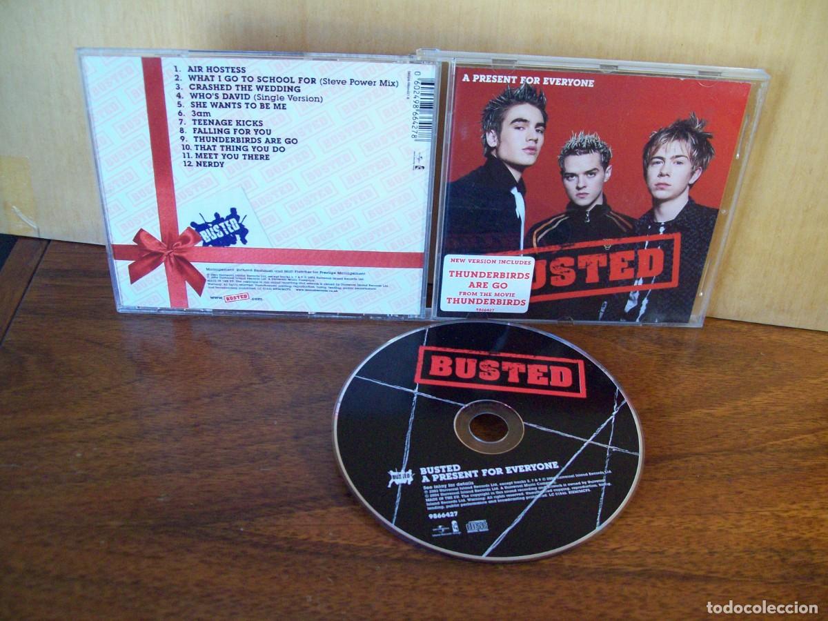 CDs de m&uacute;sica: BUSTED - A PRESENT FOT EVERYONE - CD NUEVA VERSION MADE IN E.U. - Foto 1