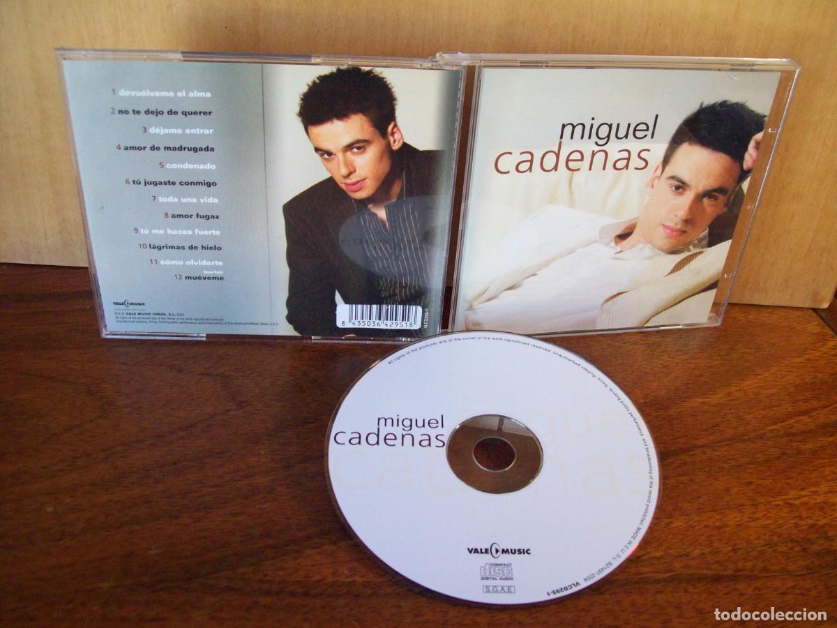 CDs de m&uacute;sica: MIGUEL CADENAS - DEVUELVEME EL ALMA - CD MADE IN E.U. - Foto 1