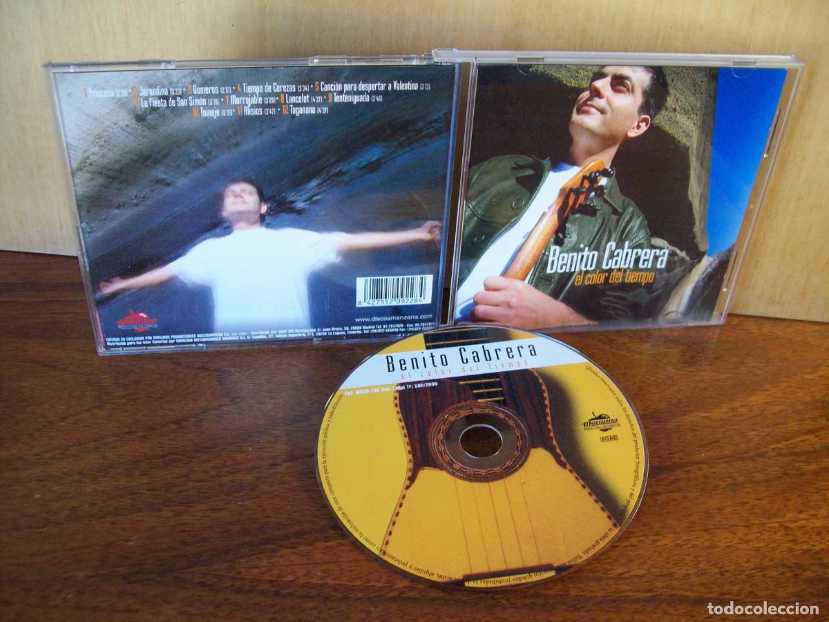 CDs de m&uacute;sica: BENITO CABRERA - EL COLOR DEL TIEMPO - CD - Foto 1