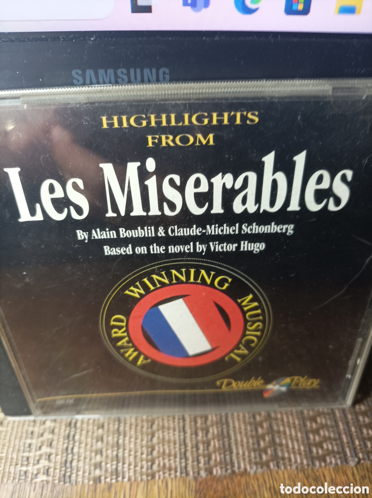 CDs de m&uacute;sica: Les miserables. Musical. V&iacute;ctor Hugo. Cd - Foto 1
