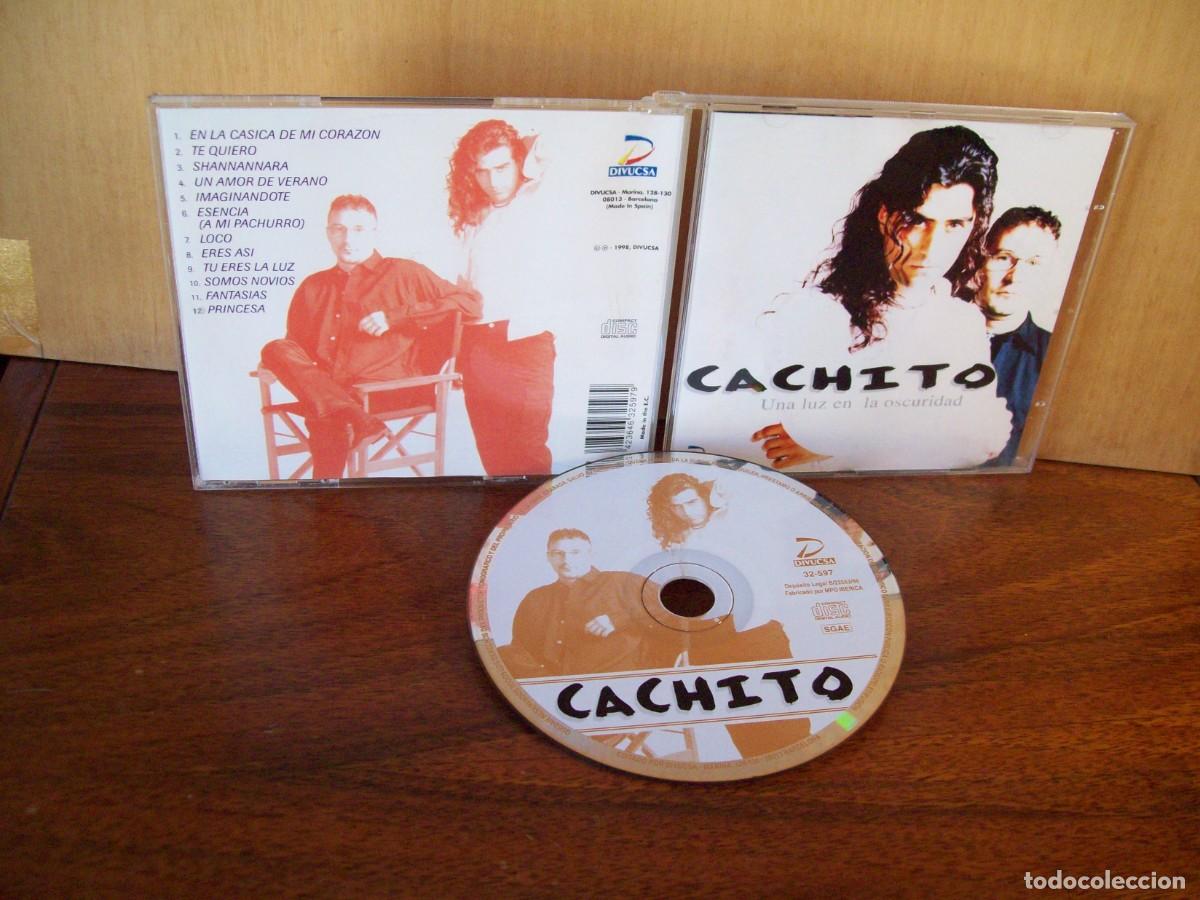 CDs de m&uacute;sica: CACHITO - UNA LUZ EN LA OSCURIDAD - CD MADE IN E.C. - Foto 1