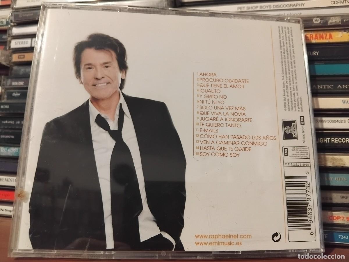 CDs de m&uacute;sica: Raphael &lrm;&ndash; Cerca De Ti - cd firmado con dedicatoria de Raphael - Foto 2