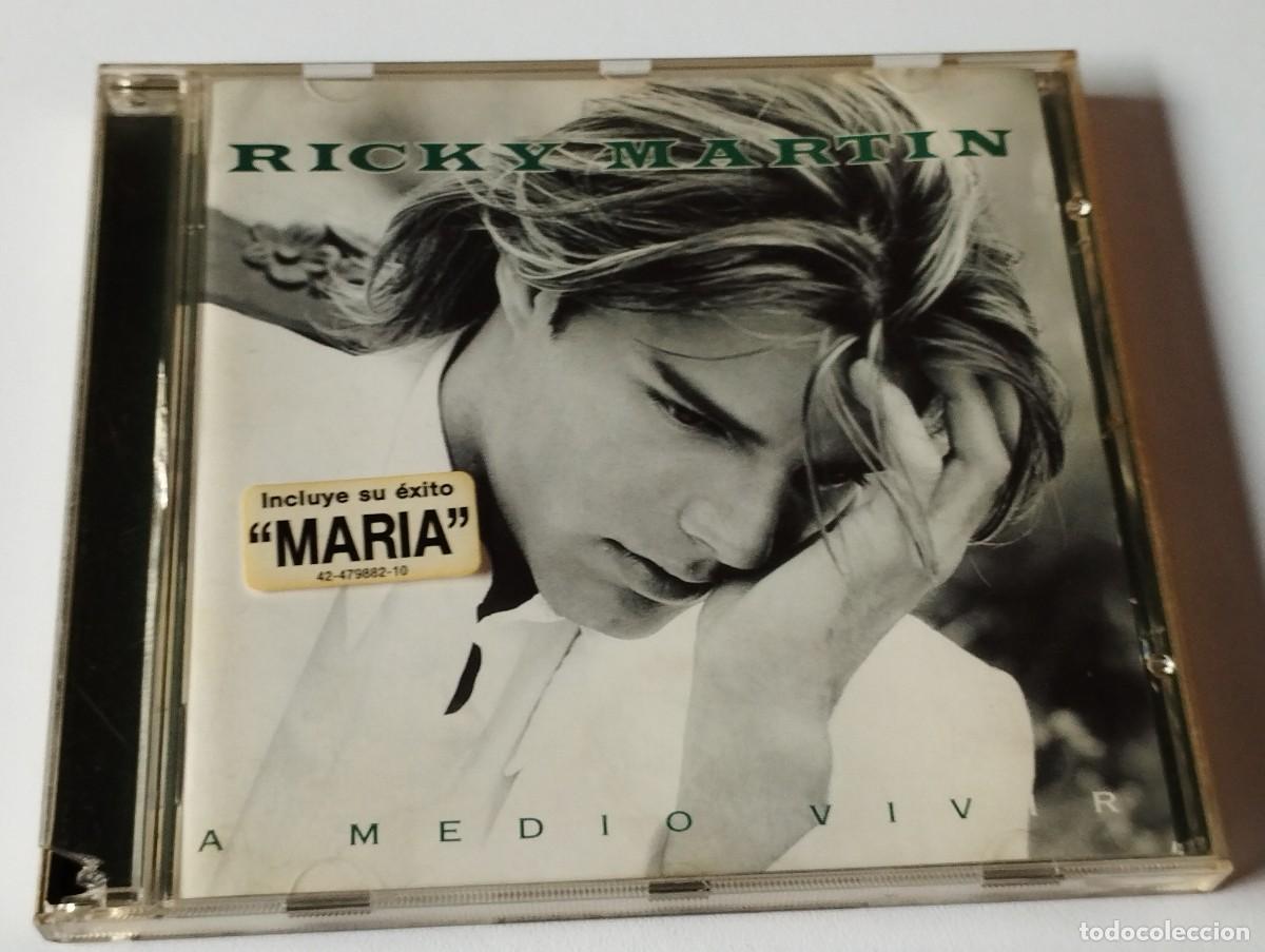 CDs de m&uacute;sica: CD RICKY MARTIN A MEDIO VIVIR - Foto 1