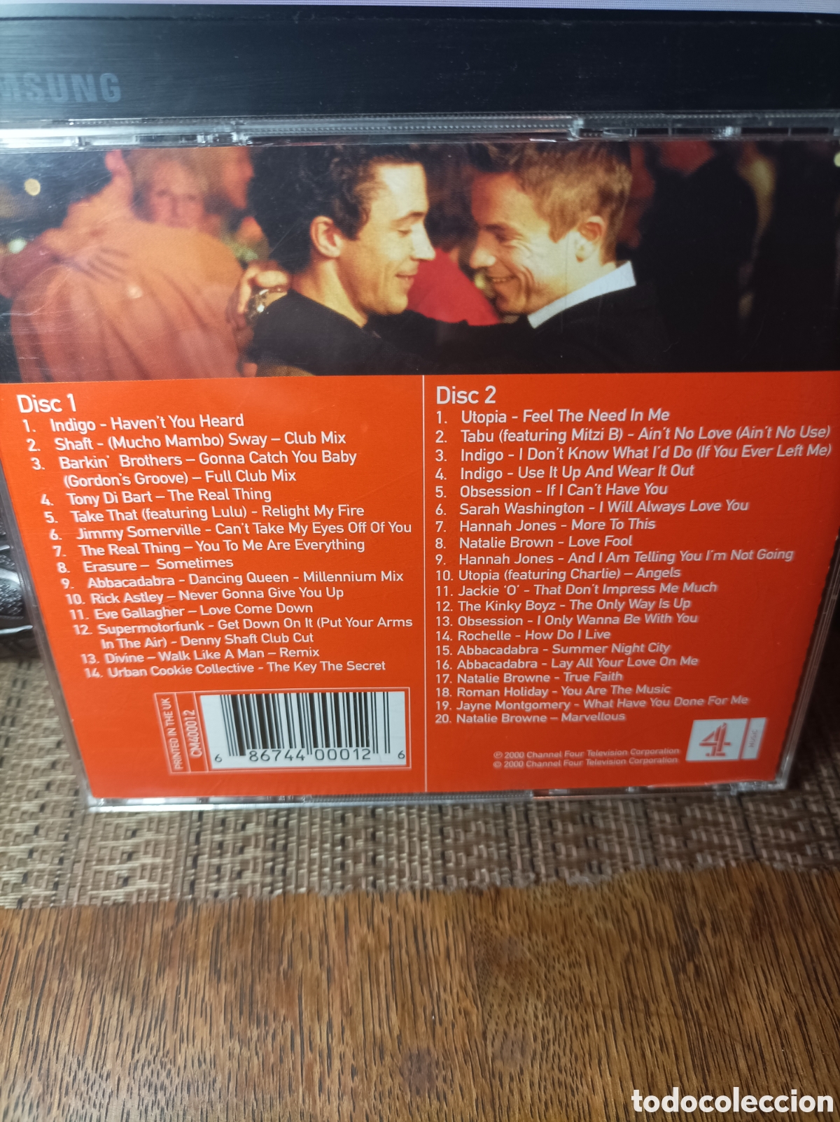 CDs de m&uacute;sica: Queer As folk. Same men. New tracks. 2 cds. - Foto 2